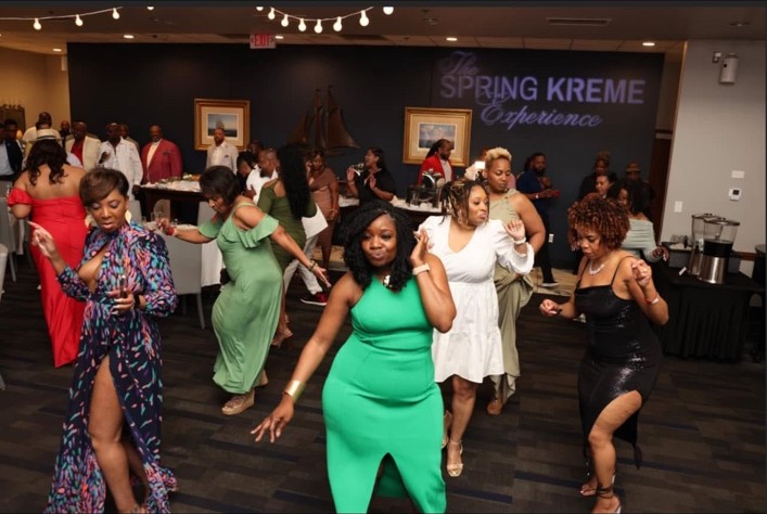 Spring Kreme dance floor