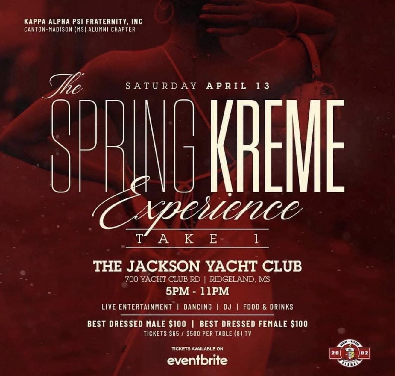 Original Spring Kreme Experience flyer